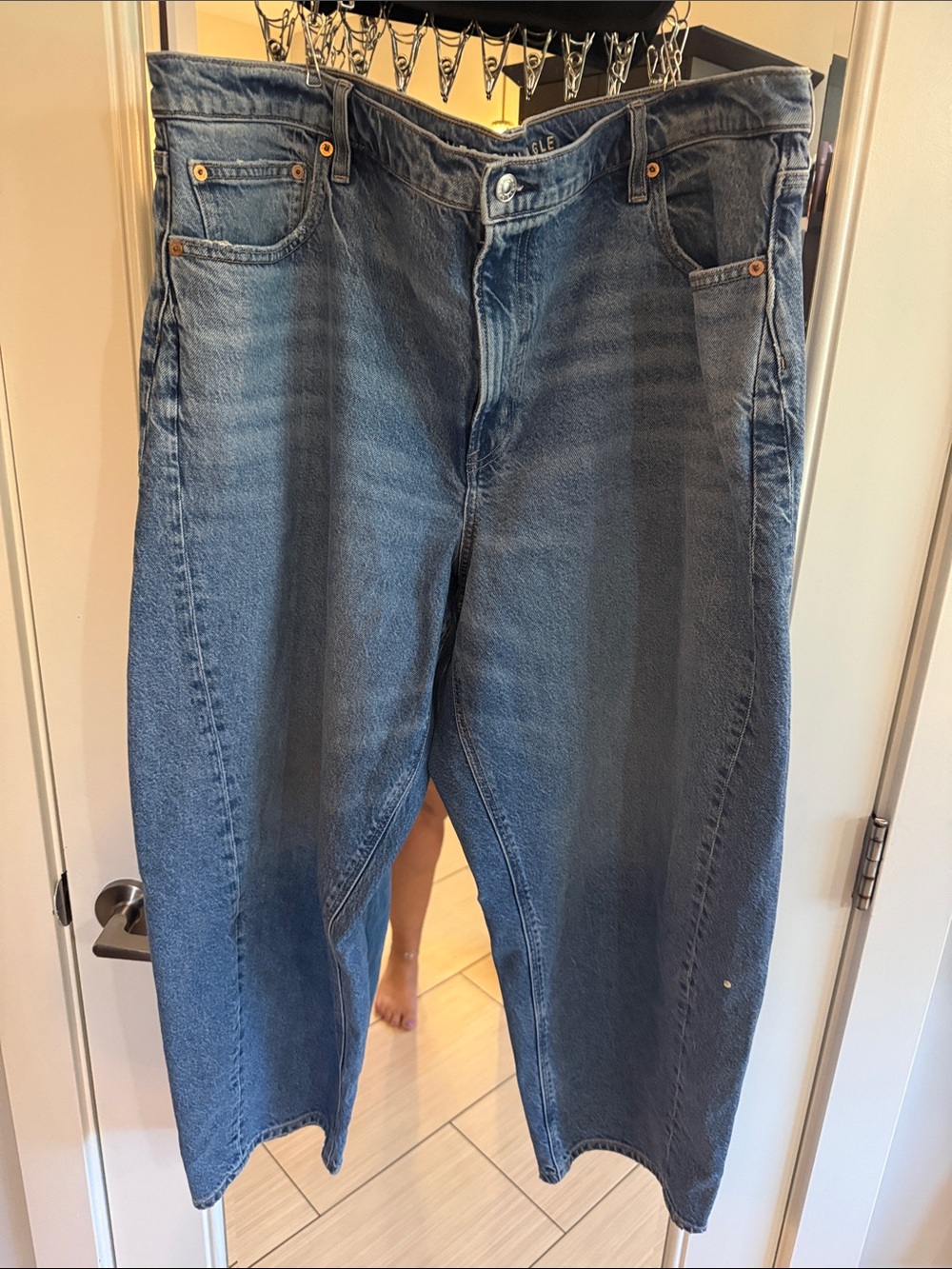 American Eagle Outfitters Barrel stretch jeans